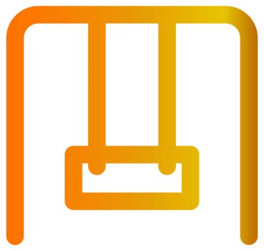 Beyaz arkaplanda izole edilmiş yaz simgesi, vektör illüstrasyonu 