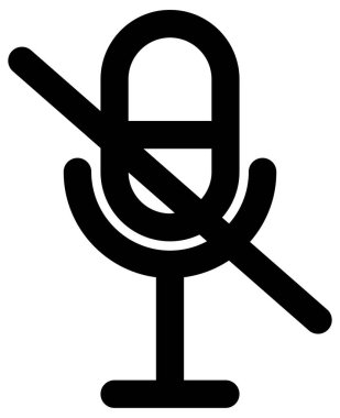 Basit ve minimalist ortam vektör simgesi