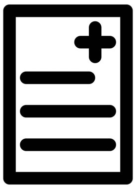 Basit ve minimalist ortam vektör simgesi