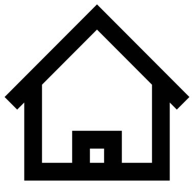 Basit ve minimalist uygulama kullanıcı arayüzü vektör simgesi