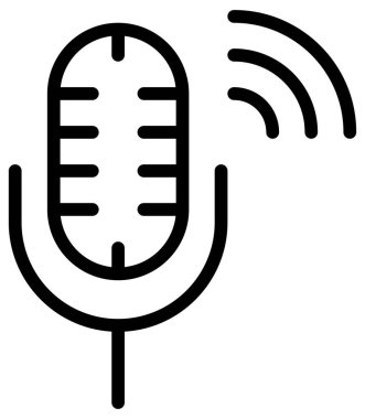 Bilim ve teknoloji çizgi vektör simgesi.