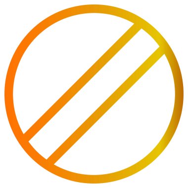 Basit ve minimalist ortam vektör simgesi