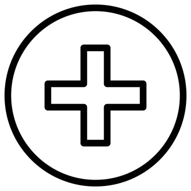 Web ve mobil için çapraz vektör simgesi