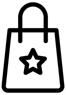 Beyazın üzerine basit ve minimalist parti vektör simgesi