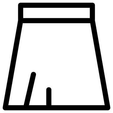 Otel ve restoran çizgisi vektör simgesi.