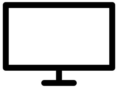 ekranı beyaz arkaplanda izole et