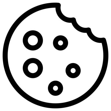 Basit ve minimalist kahve dükkanı vektör simgesi