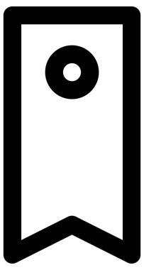 Basit ve minimalist ortam vektör simgesi