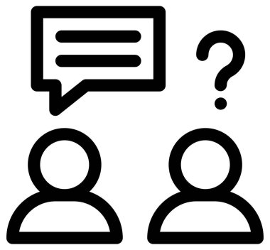 Beyaz üzerine basit ve minimalist haber ve gazetecilik vektör simgesi