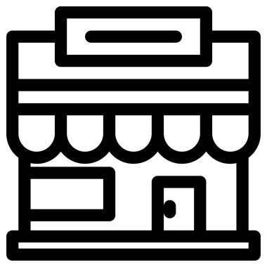 Basit ve minimalist uygulama kullanıcı arayüzü vektör simgesi