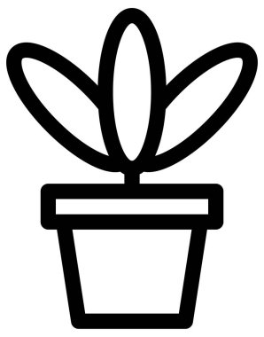 Mobilya simgesinin vektör illüstrasyonu