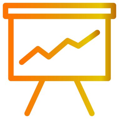 grafik vektör simgesi. biçim düz sembol, sarı renk