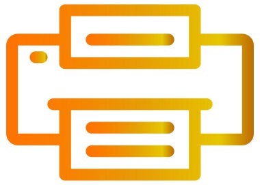 Beyaz üzerine basit ve minimalist haber ve gazetecilik vektör simgesi