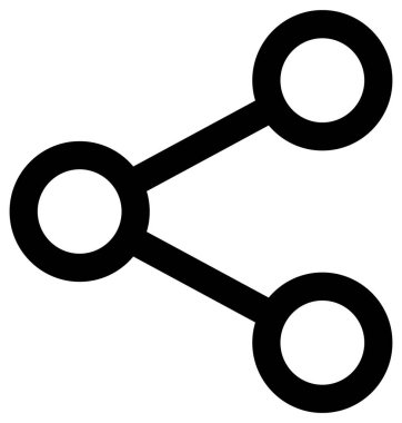 Basit ve minimalist uygulama kullanıcı arayüzü vektör simgesi