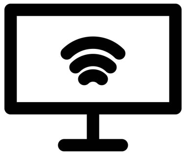 Basit ve minimalist ortam vektör simgesi