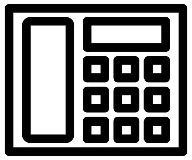hesap makinesi simgesi vektör illüstrasyonu