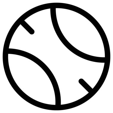 Topun basit vektör simgesi