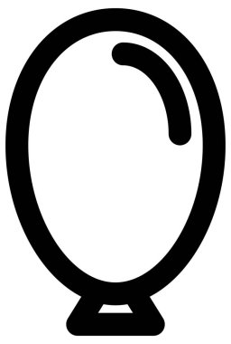 Beyaz arkaplanda basit ve minimalist kutlama vektörü simgesi