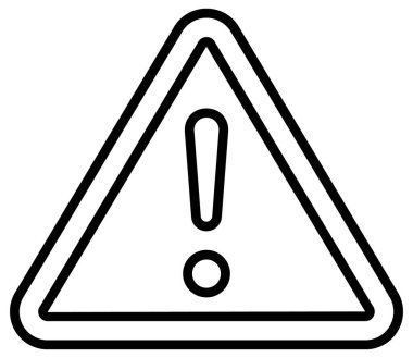 Basit ve minimalist benzin istasyonu kalın vektör simgesi