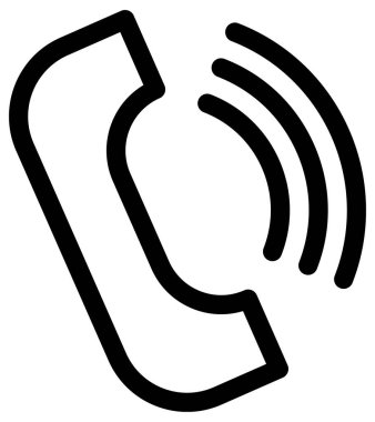 iletişim ve teknoloji çizgisi vektör simgesi.