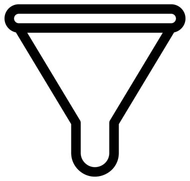 huni, beyaz arkaplanda izole edilmiş basit vektör simgesi