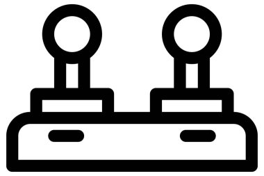 Basit ve minimalist ortam vektör simgesi