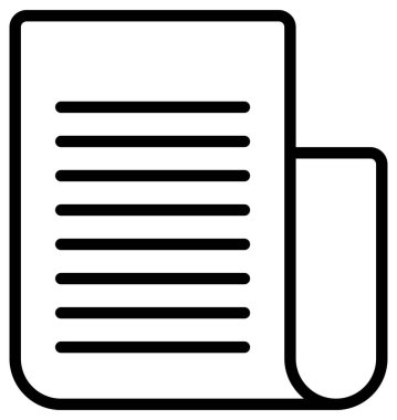 protesto simgesi, satır vektör illüstrasyonu 