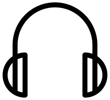 Basit ve minimalist ortam vektör simgesi