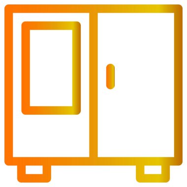 kapı basit vektör simgesi