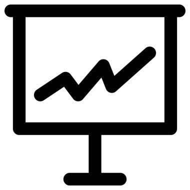 Borsa simgesi. Vektör illüstrasyon biçimi bazı renk sürümlerinde düz ikonik bir semboldür..