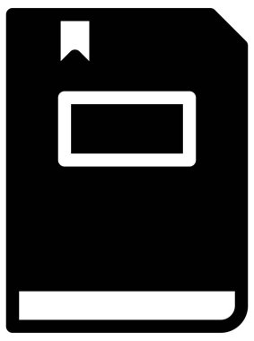 Beyaz üzerine basit ve minimalist ofis ve iş görüşmesi vektör simgesi