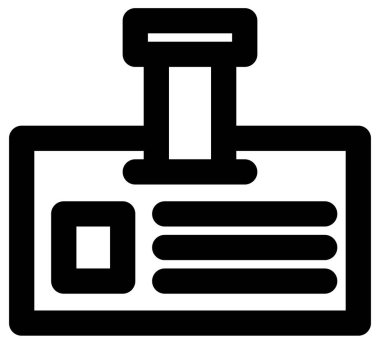 tıbbi kart vektör simgesi.