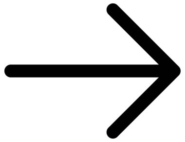 ok simgesi vektör illüstrasyonu