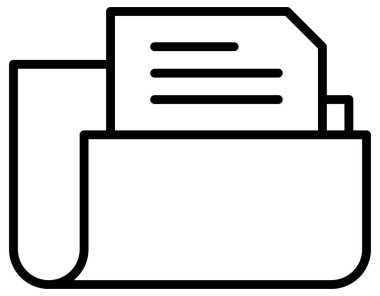 dosya dizin vektör simgesi