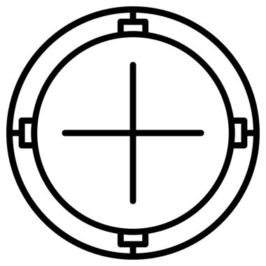 Basit ve minimalist uygulama kullanıcı arayüzü vektör simgesi