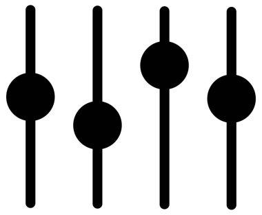 vektör siyah ve beyaz klip- art biçim ögesi.