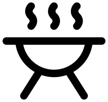 Beyaz arkaplanda izole edilmiş yaz simgesi, vektör illüstrasyonu 