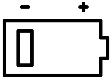 Bilim ve teknoloji çizgi vektör simgesi.