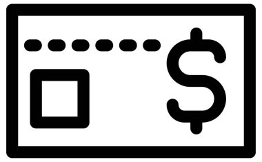 Banka fiyat vektör simgesi. biçim iki renkli düz sembol, siyah ve beyaz renkler, yuvarlak açılardır