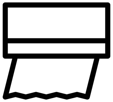 Mutfak gereçleri ve havlu vektör simgesi