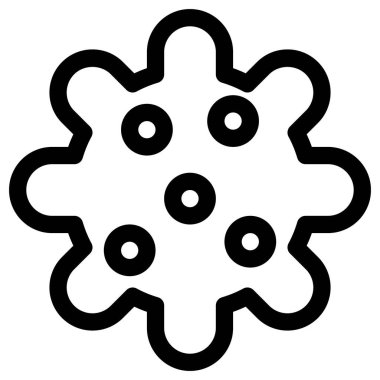 Beyaz arkaplanda basit ve minimalist siyah felaket vektör simgesi