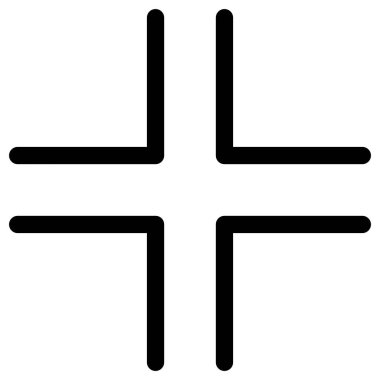 Basit ve minimalist ortam vektör simgesi