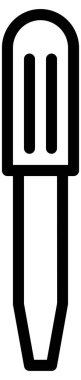  Tornavidanın basit vektör simgesi