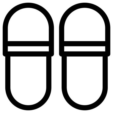 Beyaz arkaplanda minimalist sauna vektör simgesi