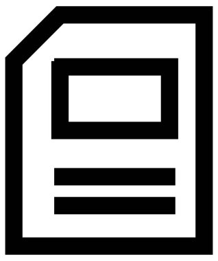 Bilim ve teknoloji çizgi vektör simgesi.