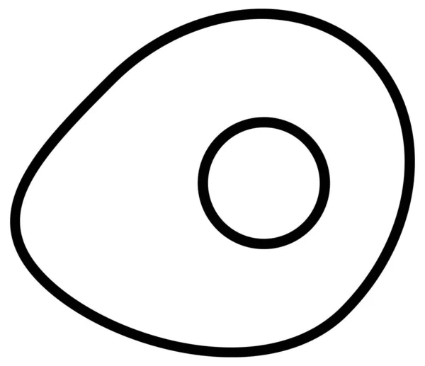 孤立した線のアイコンのベクトル図 — ストックベクタ