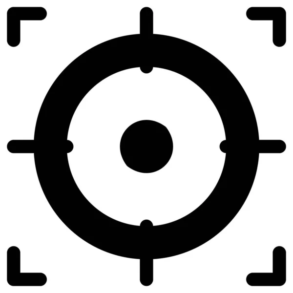 Simple Minimalistic Police Vector Icon — Stock Vector