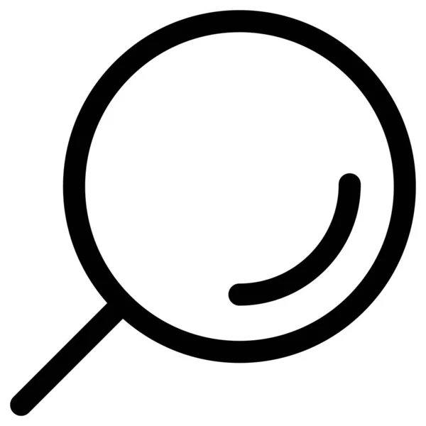 搜索图标向量 风格是双色扁平符号 灰色和青色 圆形角度 白色背景 — 图库矢量图片
