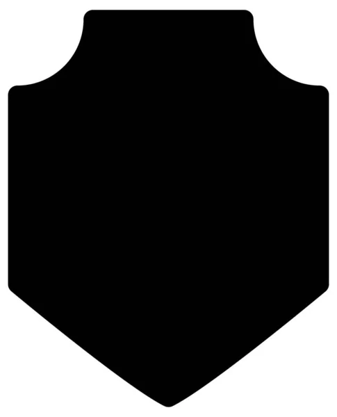 Simple Minimalistic Police Vector Icon — Stock Vector