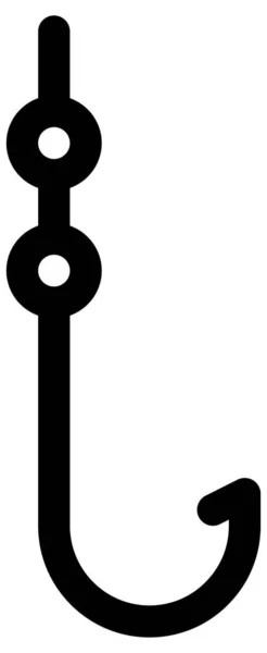 Haken Einfaches Vektor Symbol — Stockvektor